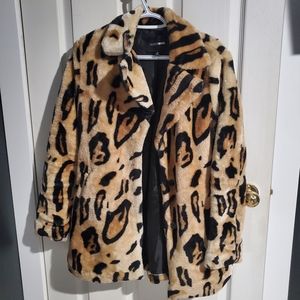 Fashion Nova Leopard Coat